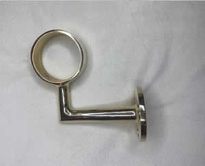 brass standard handrail bracket