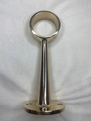 brass upright pillar